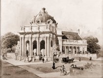 Handley Library sketch